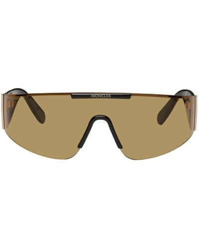 Moncler Shield Sunglasses - Black
