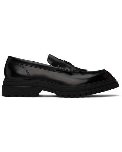 Fred Perry Tassle Loafers - Black
