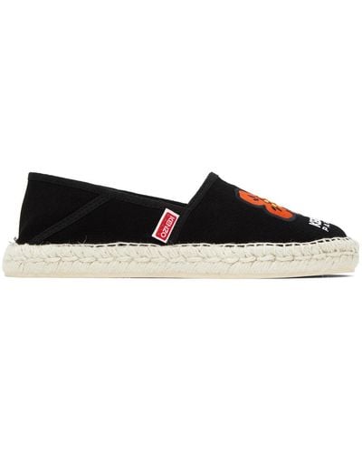 KENZO Paris Boke Flower Espadrilles - Black