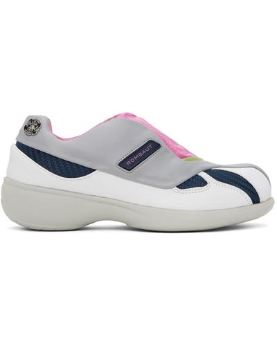 Rombaut Pink & Gray Neo Sneakers - Black