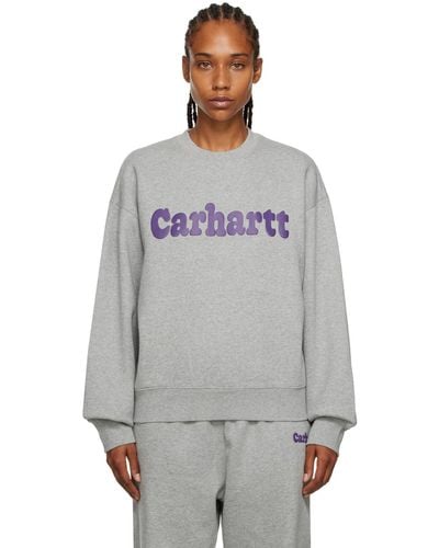 Carhartt Grey Bubbles Sweatshirt
