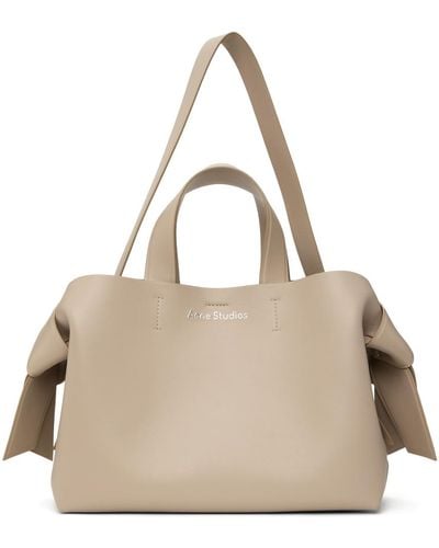 Acne Studios Taupe Musubi Midi Tote - Natural