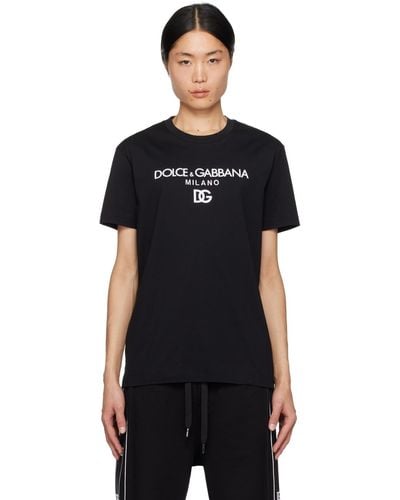 Dolce & Gabbana Dg Tシャツ - ブラック