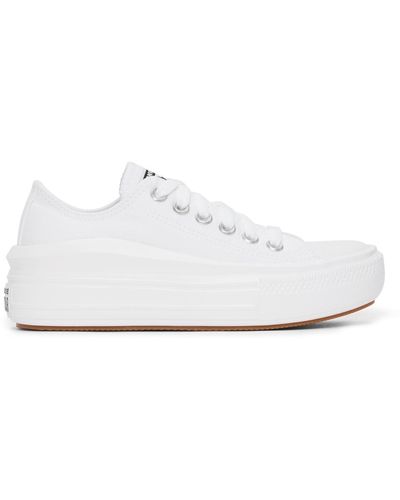 Converse Chuck Taylor All Star Move Ox Trainers - White