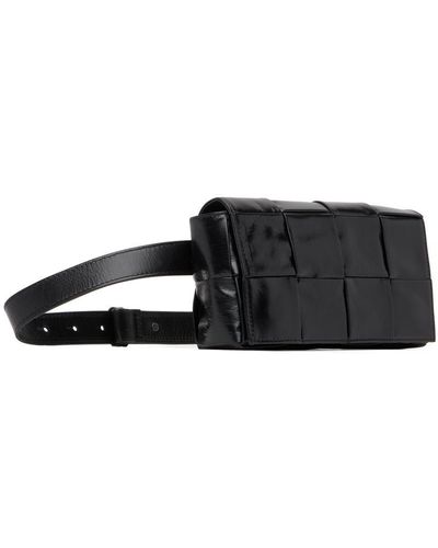 Bottega Veneta Black Speed Cassette Bag for Men