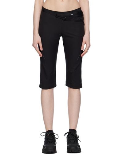 Hyein Seo Belted Shorts - Black