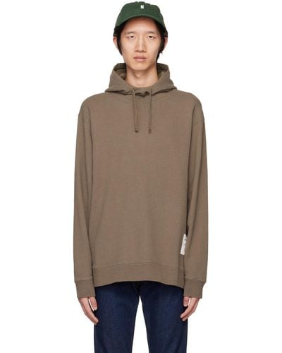 Norse Projects Tab Seriesコレクション トープ Fraser フーディ - ブラック