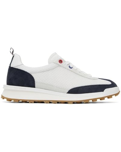 Thom Browne Thom E Tech Runner Low Top Trainers - Black