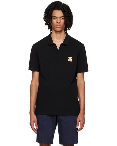 Mens moschino polo shirt cheap