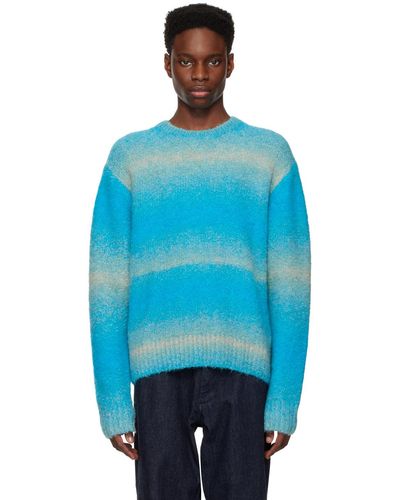 WOOYOUNGMI Striped Sweater - Blue