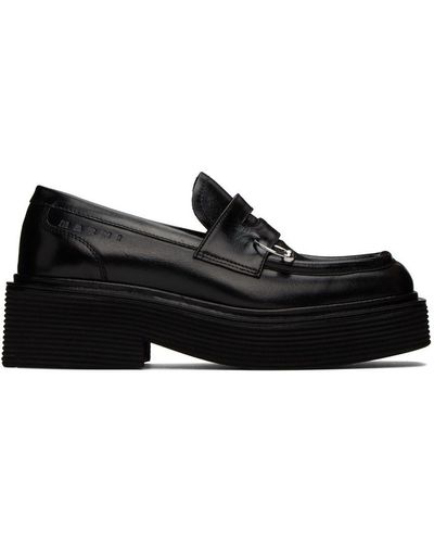 marni green loafers