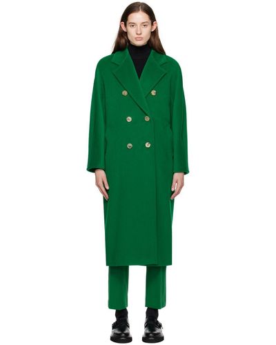Max Mara Green Madame Coat