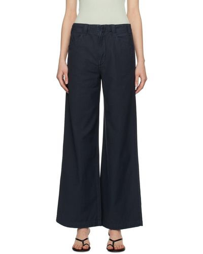 Citizens of Humanity Navy Paloma Trousers - Black