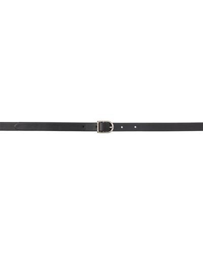 DURAZZI MILANO Branded Belt - Black