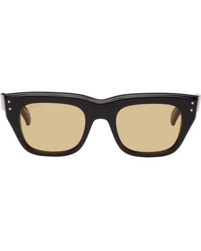 Gucci Square Sunglasses - Black