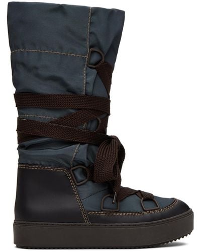 See By Chloé Grey Naina Boots - Black
