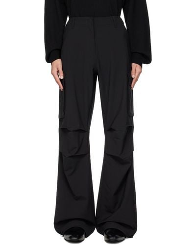 Coperni Tailored Cargo Trousers - Black