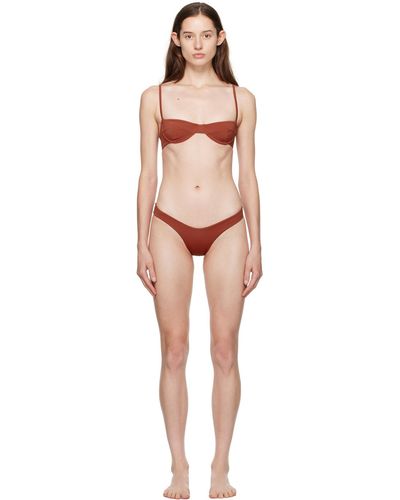 Haight Burgundy Vintageleila Bikini - Black