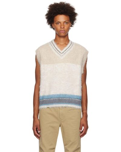 Men's sleeveless top sweaters for sale
