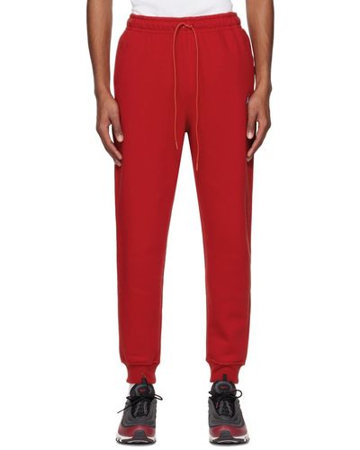 Nike Pantalon de détente brooklyn rouge