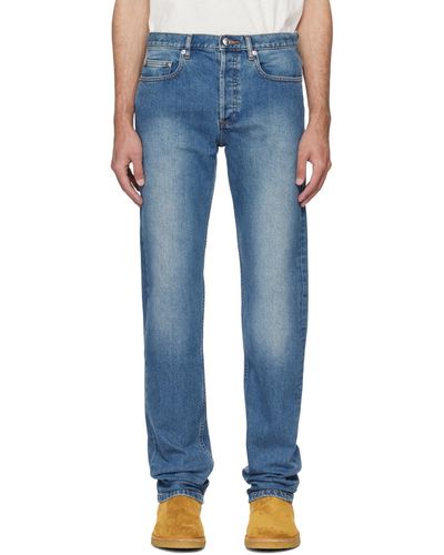 A.P.C. . Indigo New Standard Jeans - Blue