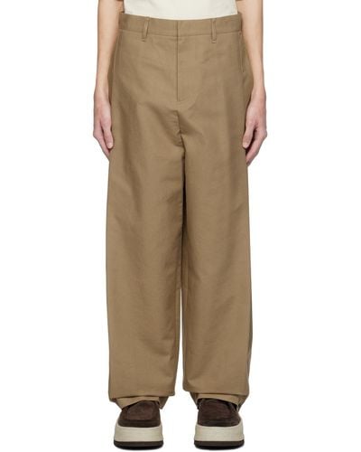 Amomento Snap Trousers - Natural