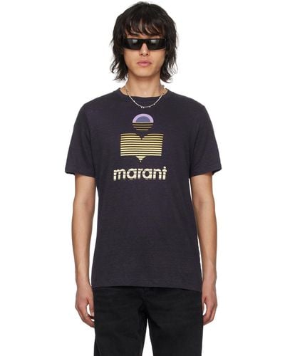 Isabel Marant T-shirt karman mauve - Noir