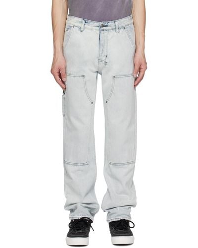 Ksubi Blue Operator Jeans - White