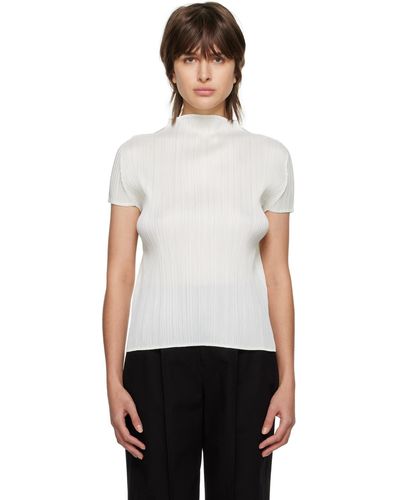 Pleats Please Issey Miyake Bouquet Colours Turtleneck - Pink