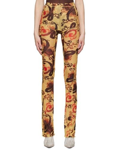 KNWLS Polyester Trousers - Orange