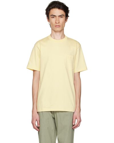 Norse Projects Yellow Johannes T-shirt - Multicolour