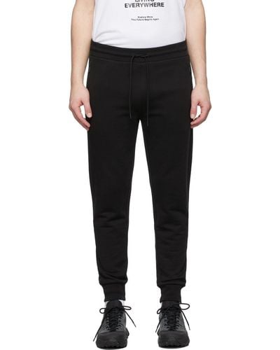 Moncler Black French Terry Lounge Trousers