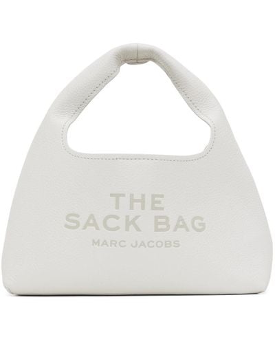 Marc Jacobs ホワイト The Mini Sack Bag トートバッグ