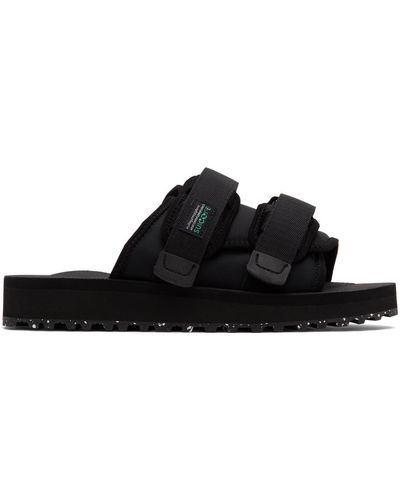 Suicoke Moto-cab-eco Sandals - Black