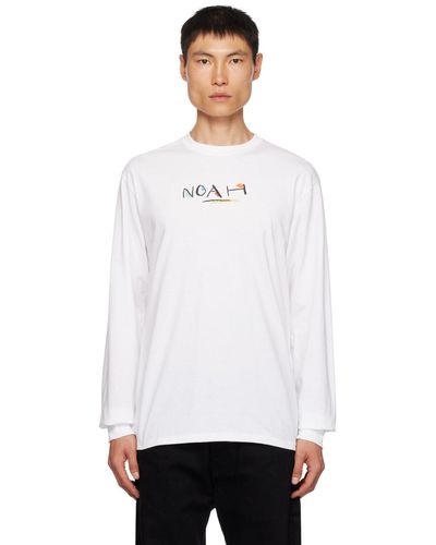 Noah Painter Long Sleeve T-shirt - White