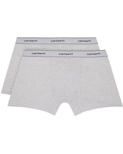 Carhartt Two-pack Gray Boxers - Black