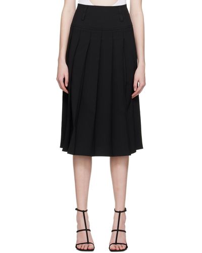 Beaufille Devi Midi Skirt - Black