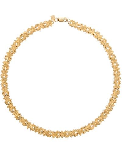 Veneda Carter Ssense Exclusive Vc041 Signature Bear Chain Necklace - Metallic