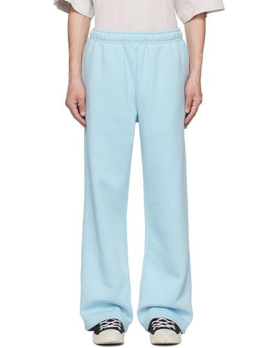 Acne Studios Blue Regular Fit Lounge Pants