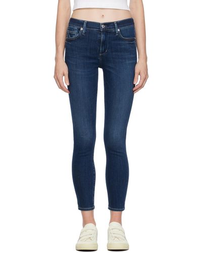 Citizens of Humanity Blue Rocket Jeans