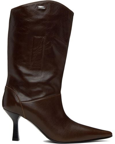 Our Legacy Envelope Boots - Brown