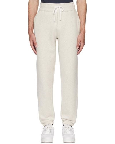 Sunspel Off-white Relaxed-fit Sweatpants