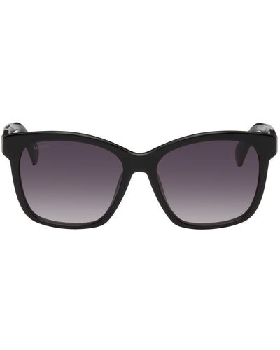 Max Mara Black Square Sunglasses