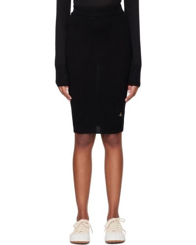 Vivienne Westwood Black Bea Midi Skirt