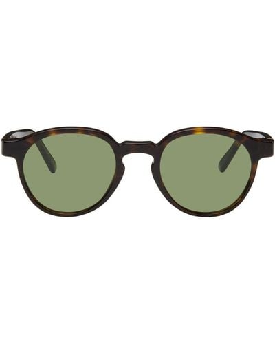 Retrosuperfuture Tortoiseshell 'the Warhol' Sunglasses - Green