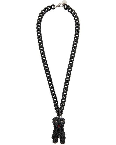 Marni Graphic Necklace - Black