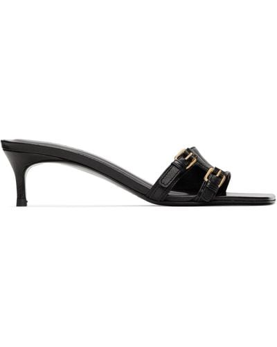 BY FAR Roni Heeled Sandals - Black