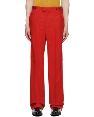 Situationist Pantalon rouge édition yaspis