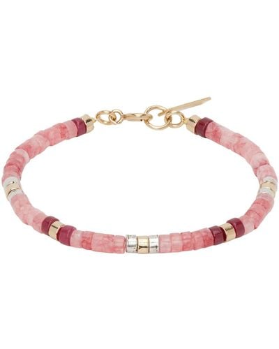 Isabel Marant Pink Perfectly Man Bracelet - Black