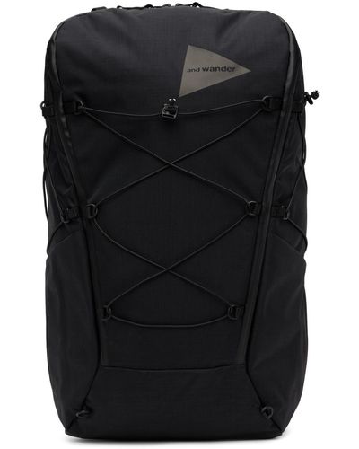 and wander Black 26l Heather Backpack